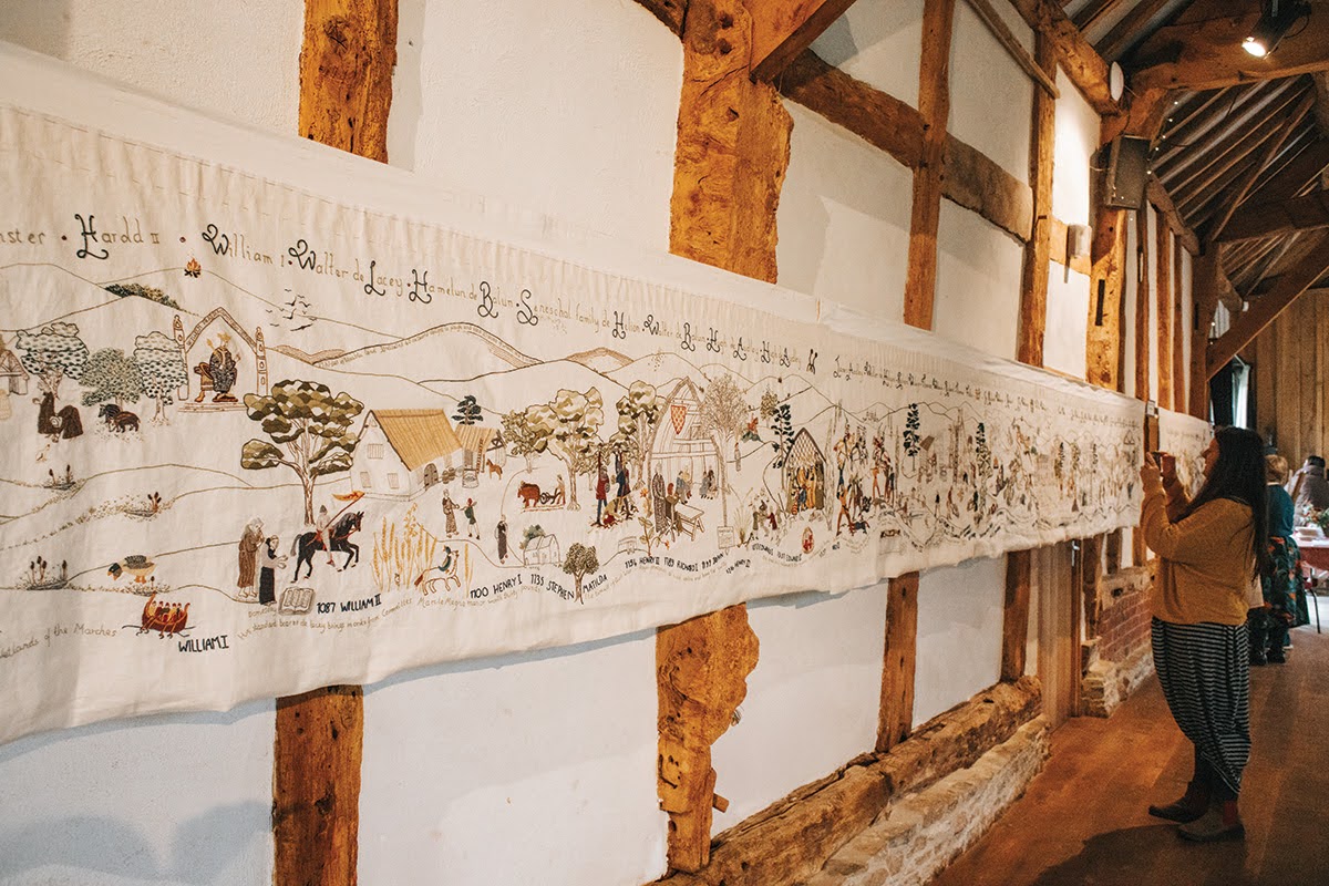 Hellens - A History In Stitches - Open Day